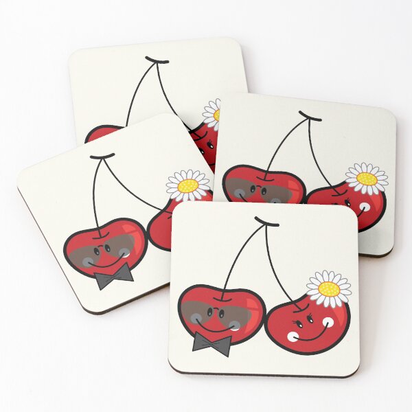 Item preview, Mr. And Mrs. Cheeky Cherries © fatfatin designed and sold by fatfatin.