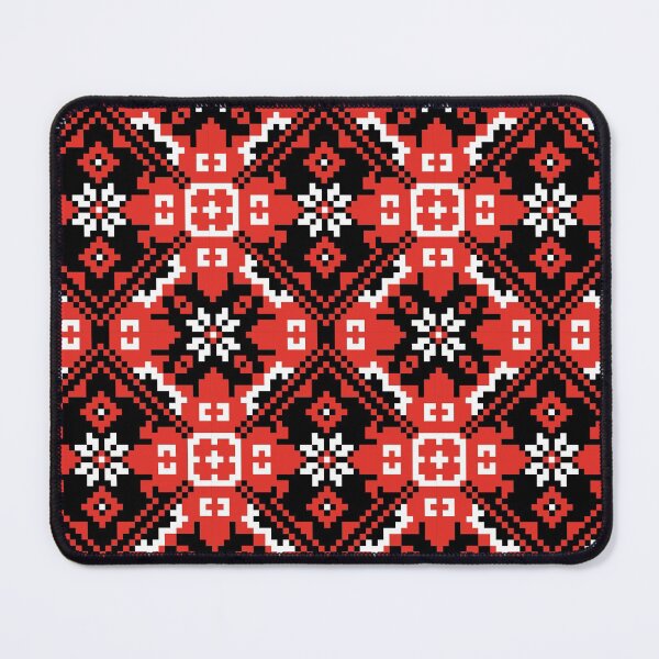 Item preview, Ukrainian Embroidery Ornament Vyshyvanka Black designed and sold by boozkova-vorona.