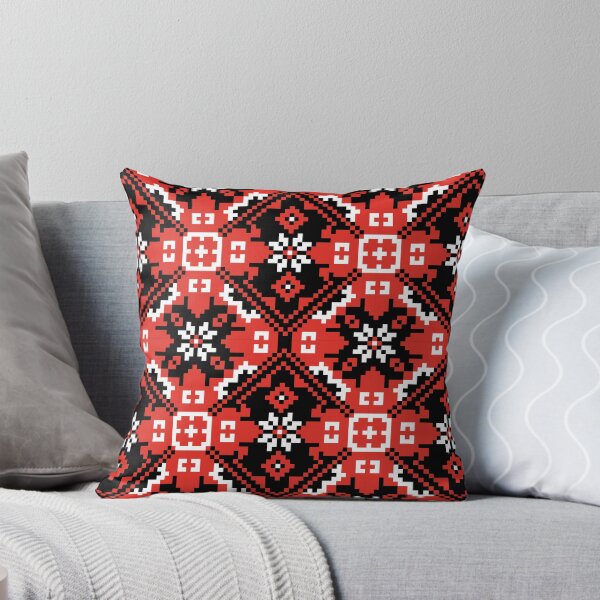 Item preview, Ukrainian Embroidery Ornament Vyshyvanka Black designed and sold by boozkova-vorona.