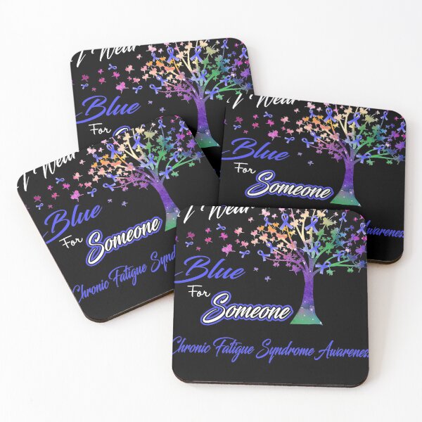 Item preview, Ribbon Tree I Wear Blue For Someone Chronic Fatigue Syndrome Awareness Classic T-Shirt designed and sold by LiveYeu1EM.