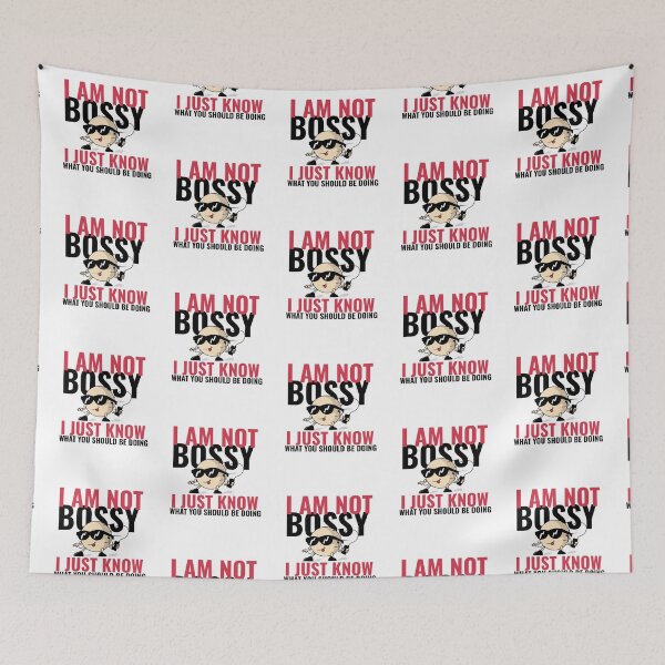 Item preview, i am not bossy i just know what you should be doing funny designed and sold by reka88.