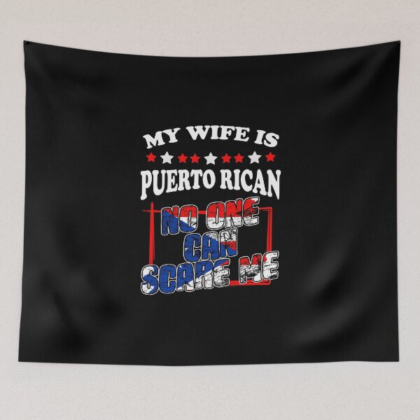 Item preview, My Wife Is Puerto Rican For A Boricua Puerto Rico Native designed and sold by Nessshirts.