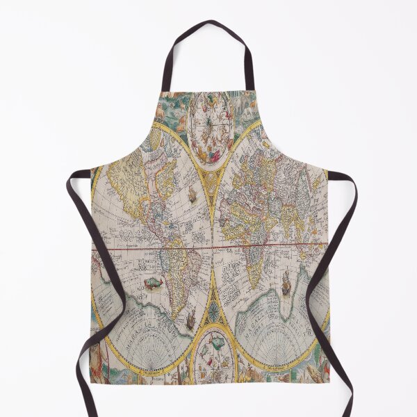 Item preview, Vintage world map designed and sold by Areashor.