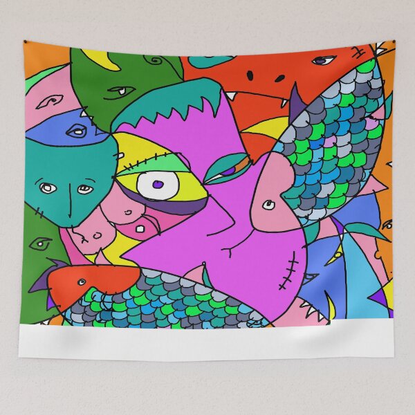 Item preview, Fish Face designed and sold by Clearfosterart.