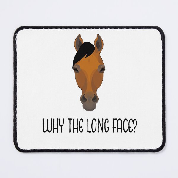 Item preview, Why The Long Face Horse Lover Funny Meme Joke T Shirt designed and sold by funnytshirtemp.