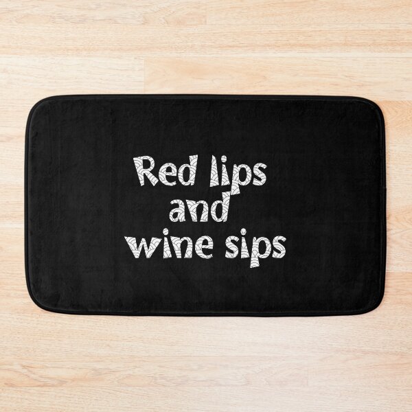 Item preview, Red Lips And Wine Sips designed and sold by Binod Kashyap.