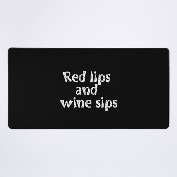 Item preview, Red Lips And Wine Sips designed and sold by Binod Kashyap.