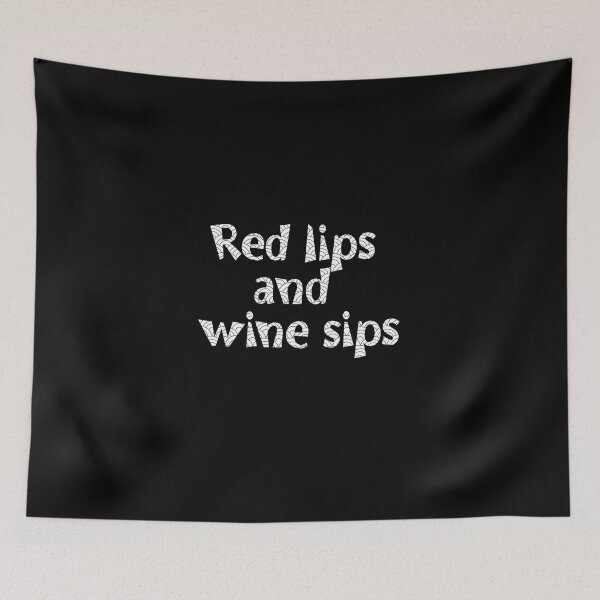 Item preview, Red Lips And Wine Sips designed and sold by Zaveroa.