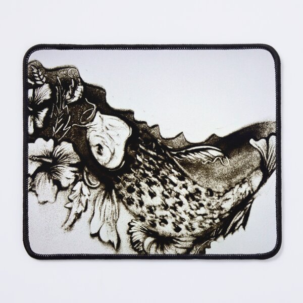 Item preview, Fish with Hibiscus  designed and sold by sandexperiment.