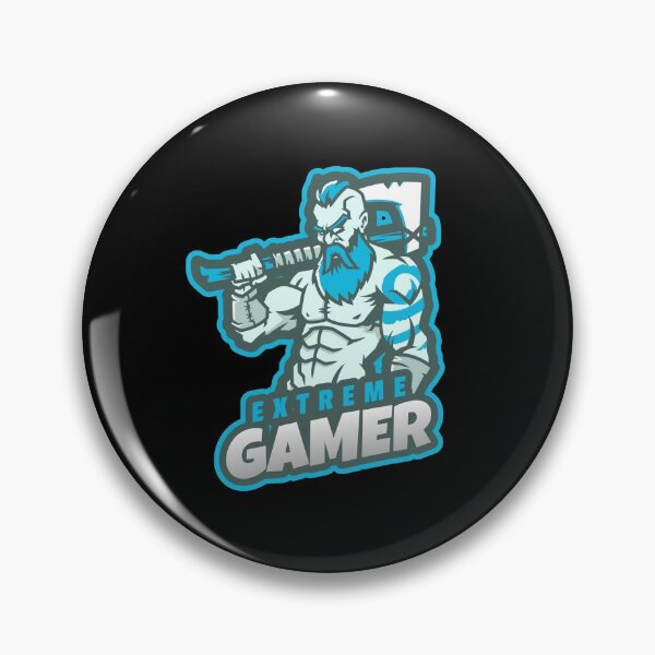 Item preview, Extreme Gamer with Bearded Warrior Holding an Axe designed and sold by PRIVARSHU.