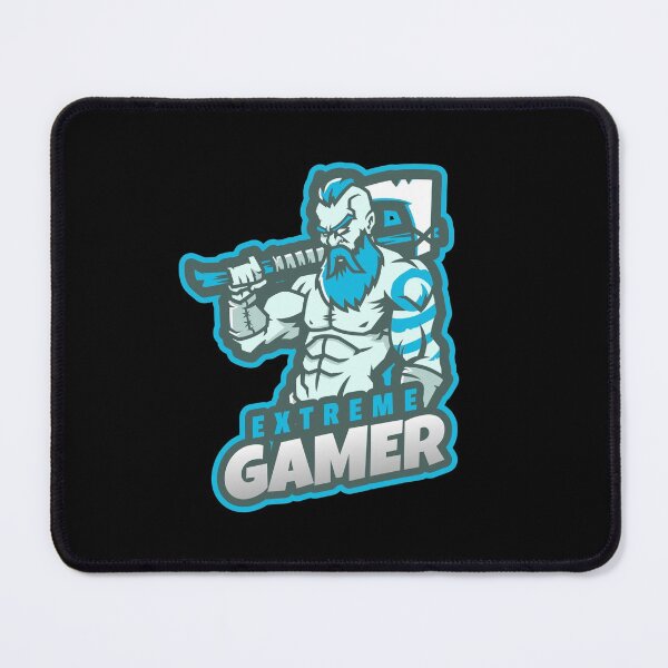 Item preview, Extreme Gamer with Bearded Warrior Holding an Axe designed and sold by PRIVARSHU.