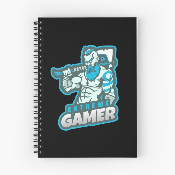 Item preview, Extreme Gamer with Bearded Warrior Holding an Axe designed and sold by PRIVARSHU.
