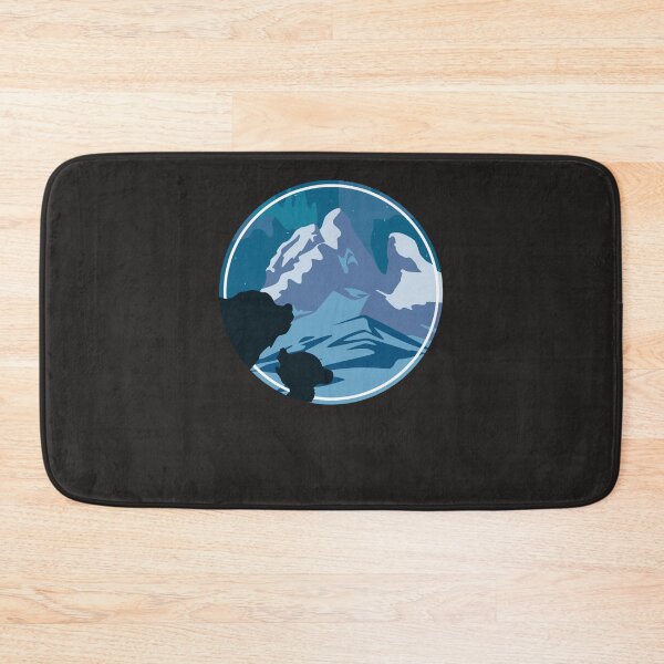 Item preview, Kenai, Koda & The Aurora Sticker designed and sold by MaxHei.