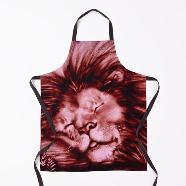 Item preview, Lazy Lion (Working from Home) designed and sold by sandexperiment.