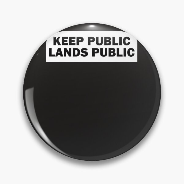 Item preview, Keep Public Lands Public Sticker designed and sold by MaxHei.