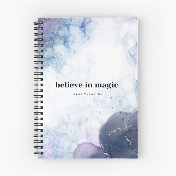 Item preview, belive in magic , start creating , cute gift idea for an artist  designed and sold by Alan-NY.