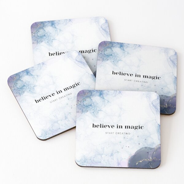 Item preview, belive in magic , start creating , cute gift idea for an artist  designed and sold by Alan-NY.