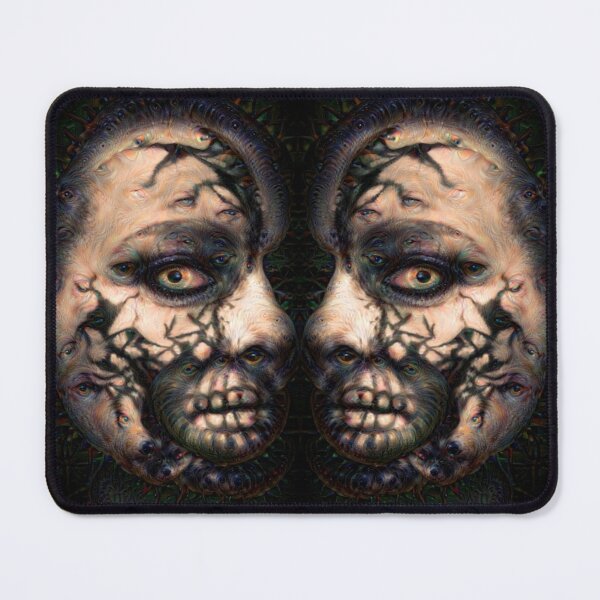 Item preview, Horror Zombie Skulls | Spooky Creepy Twin Skulls | TM11 designed and sold by triciakitty.