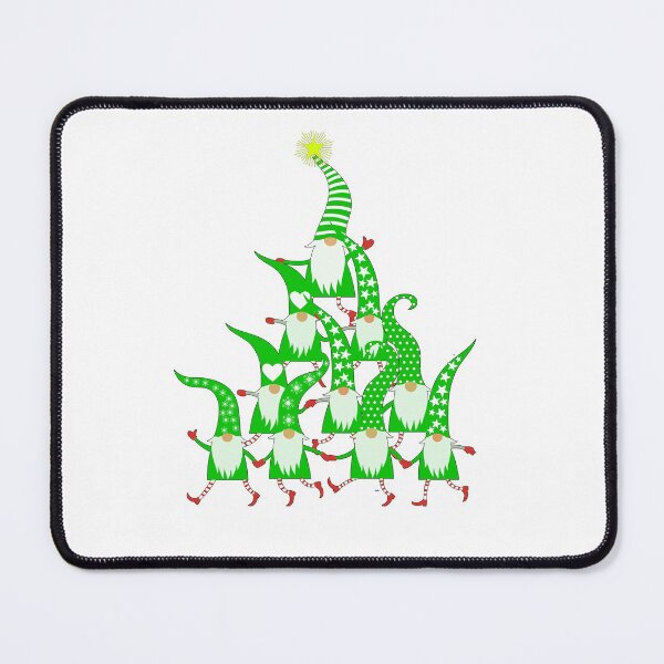 Item preview, Scandinavian Nordic Gnomes Christmas Tree Tomte Nisse Flags designed and sold by funnytshirtemp.