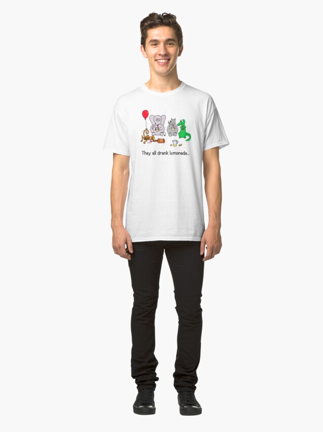 Alternate view of They All Drank Lemonade Classic T-Shirt