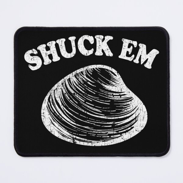 Item preview, Shuck Em Clams Quahog Shellfish Shucking Digging Raking Shirt  designed and sold by funnytshirtemp.