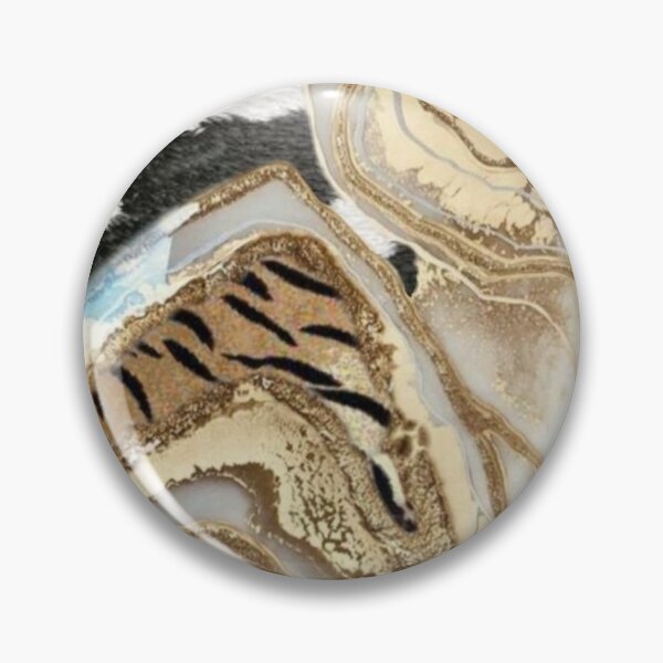 Item preview, zebra print, beige and gold marble  designed and sold by HadeeeeL.