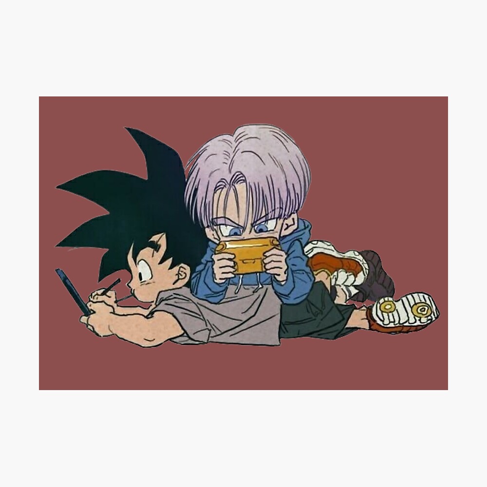 Goten and Trunks Chilling