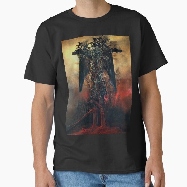 Item preview, Sin título (Murió en la cruz) de Zdzislaw Beksinski designed and sold by ReimagineStore.