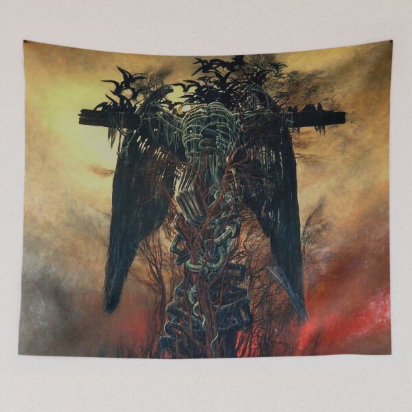 Item preview, Untitled (Died On The Cross) by Zdzislaw Beksinski designed and sold by ReimagineStore.