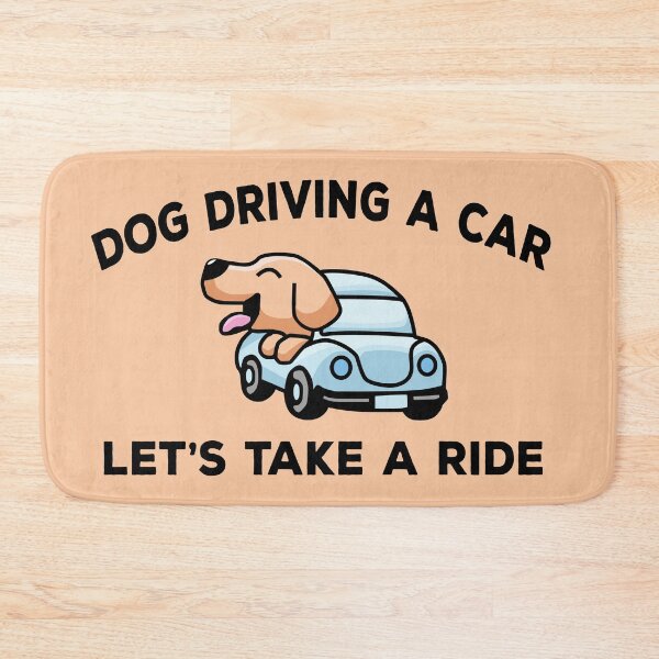 Item preview, Dog Driving A Car Let's Take A Ride designed and sold by tr3nding.