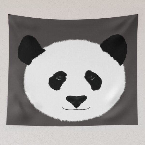 Item preview, Fluffy panda designed and sold by HeavyBurden.