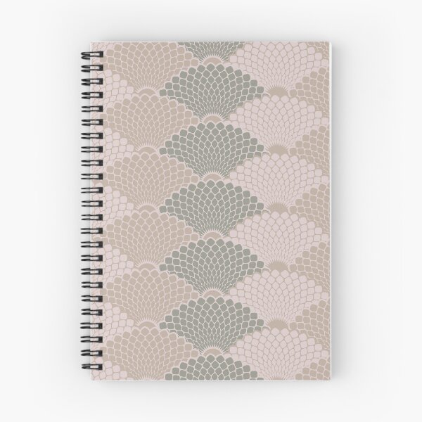 Item preview, Reptile skin japanese seamless pattern (neutral shades)  designed and sold by lents.