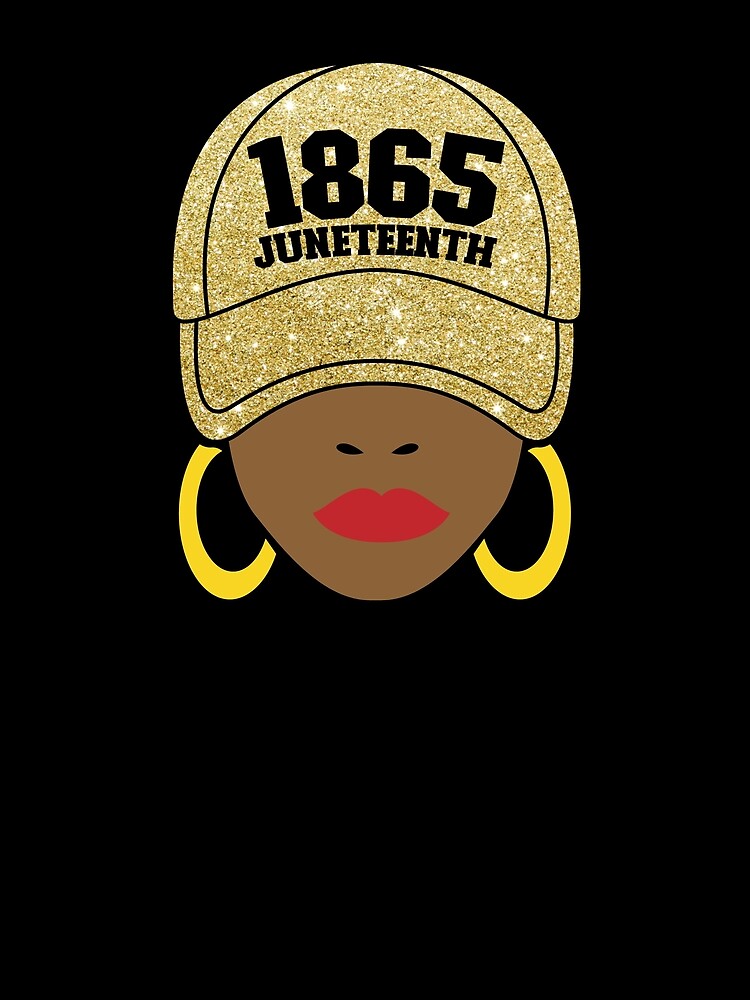 Thumbnail 3 von 3, Tuch, Juneteenth 1865 Black Freedom Afro Gold Women's Juneteenth Gear designt und verkauft von DynamicDesign.