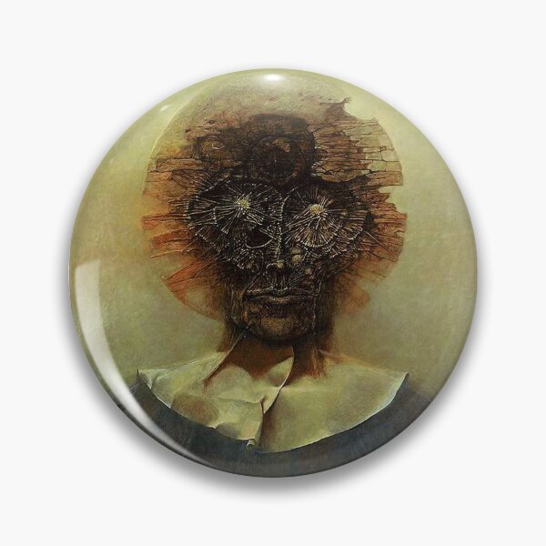 Item preview, Untitled (The Maid) by Zdzislaw Beksinski designed and sold by ReimagineStore.