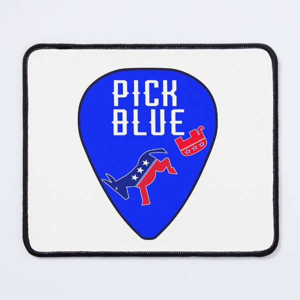 Item preview, Pick Blue Election 2020 Democratic Donkey Democrat Liberal Guitar Pick Music designed and sold by funnytshirtemp.