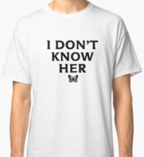 Camiseta clásica NO LA SÉ Cita de Mariah Carey