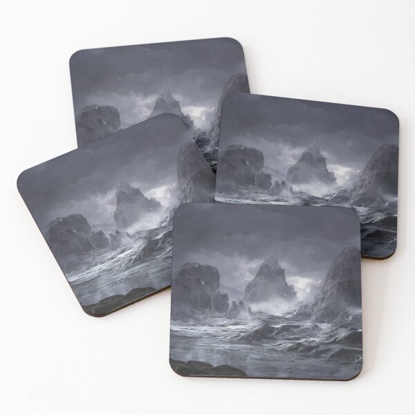 Item preview, Rocky Landscape at Night designed and sold by siwabudda.