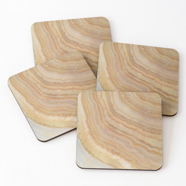 Item preview, beige, white and gold marble print designed and sold by HadeeeeL.