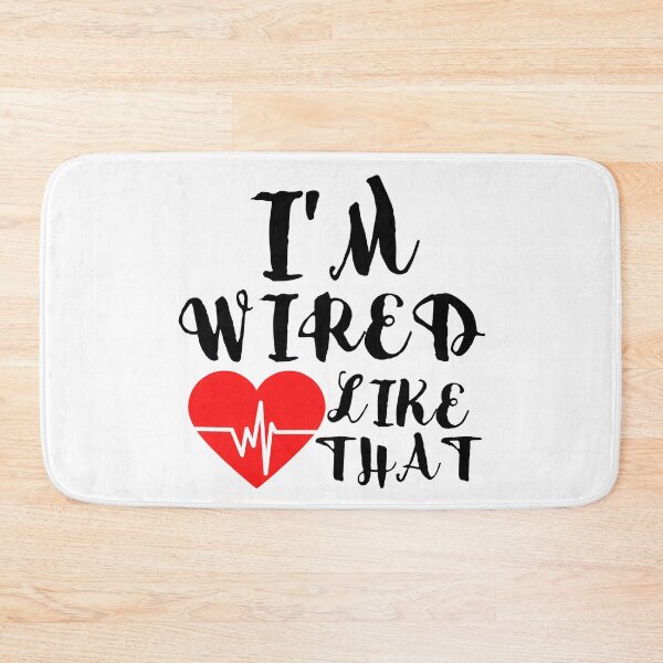 Item preview, i'm Wired Like That Pacemaker Joke Heart Disease Awareness Pacemaker Shirt Funny ICD Surgery Gift designed and sold by Live  Today.