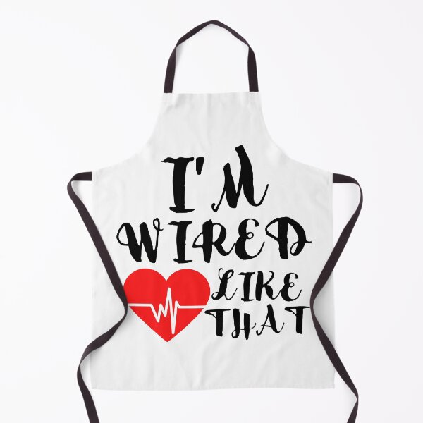 Item preview, i'm Wired Like That Pacemaker Joke Heart Disease Awareness Pacemaker Shirt Funny ICD Surgery Gift designed and sold by Live  Today.