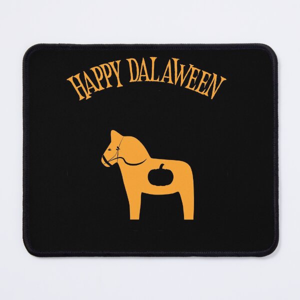 Item preview, Happy Dalaween Funny Swedish Dala Horse Halloween Pumpkin Pun Meme designed and sold by funnytshirtemp.