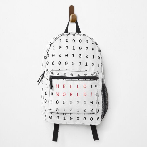 Item preview, Hello World! - Binary code pattern designed and sold by NautilusMare.