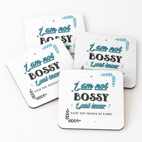 Item preview, i am not bossy i just know what you should be doing funny designed and sold by reka88.
