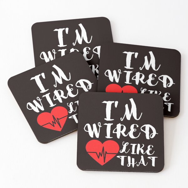 Item preview, I'm Wired Like That Pacemaker Joke Heart Disease Awareness Pacemaker Shirt Funny ICD Surgery Gift designed and sold by Live  Today.