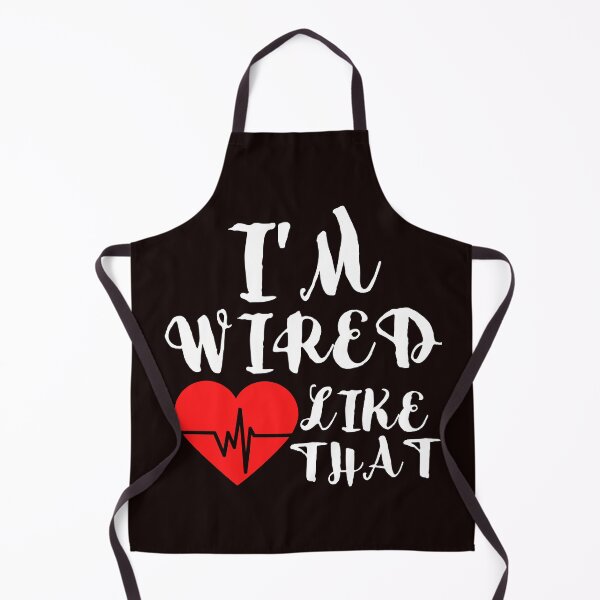Item preview, I'm Wired Like That Pacemaker Joke Heart Disease Awareness Pacemaker Shirt Funny ICD Surgery Gift designed and sold by Live  Today.