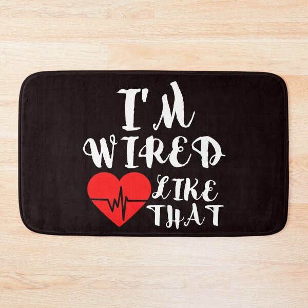 Item preview, I'm Wired Like That Pacemaker Joke Heart Disease Awareness Pacemaker Shirt Funny ICD Surgery Gift designed and sold by Live  Today.