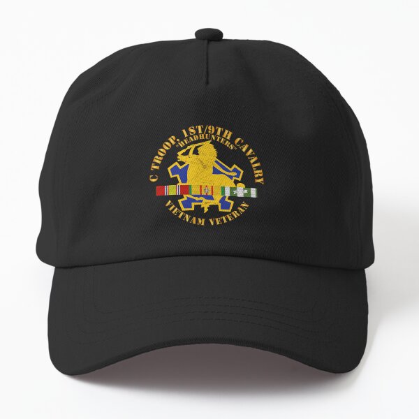Item preview, Army - C Troop, 1st-9th Cavalry - Headhunters - Vietnam Vet w 1966-1967 VN SVC X 300 designed and sold by Military Insignia Products.