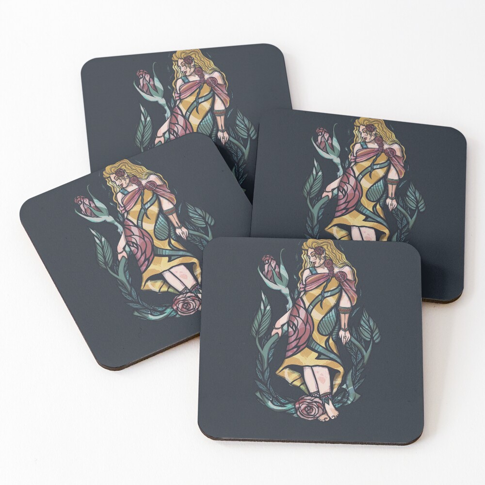 Item preview, Coasters (Set of 4) designed and sold by Boogiemonst.