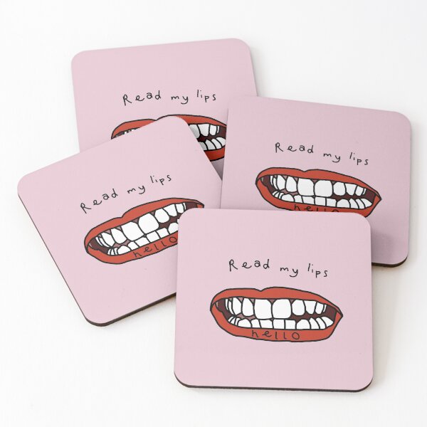 Item preview, Read My Lips Hello Funny Face designed and sold by ellenhenry.