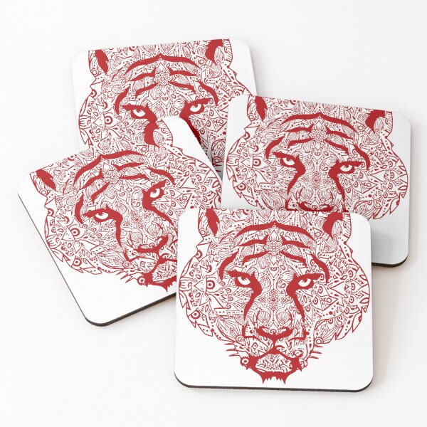 Item preview, Chinese Tiger Face Decorations, Happy Lunar New Year 2022  designed and sold by evaspark.